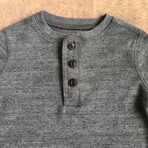 OSHKOSH B'GOSH Thermal Henley Long-Sleeve Shirt